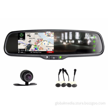 Rear View Mirror Backup Camera Car GPS Navigation Retroviseur Interieur